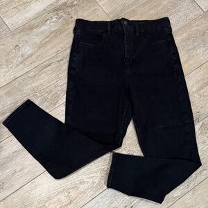 American Eagle The Dream black jeans size 8 Preloved